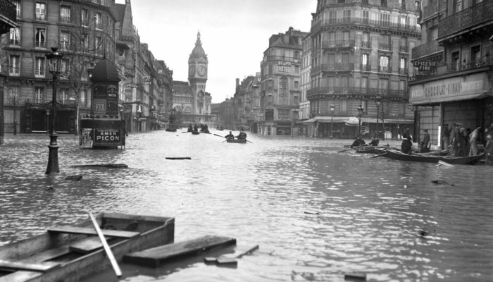 Наводнение в Париже 1910